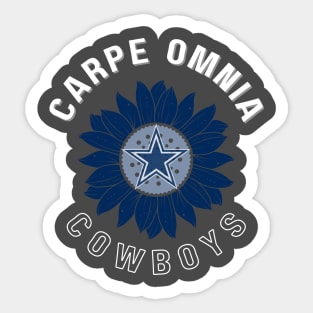 CARPE OMNIA DALLAS COWBOYS Sticker